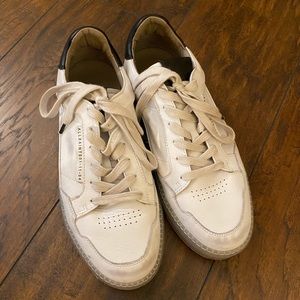 All Saints off white colored sneakers